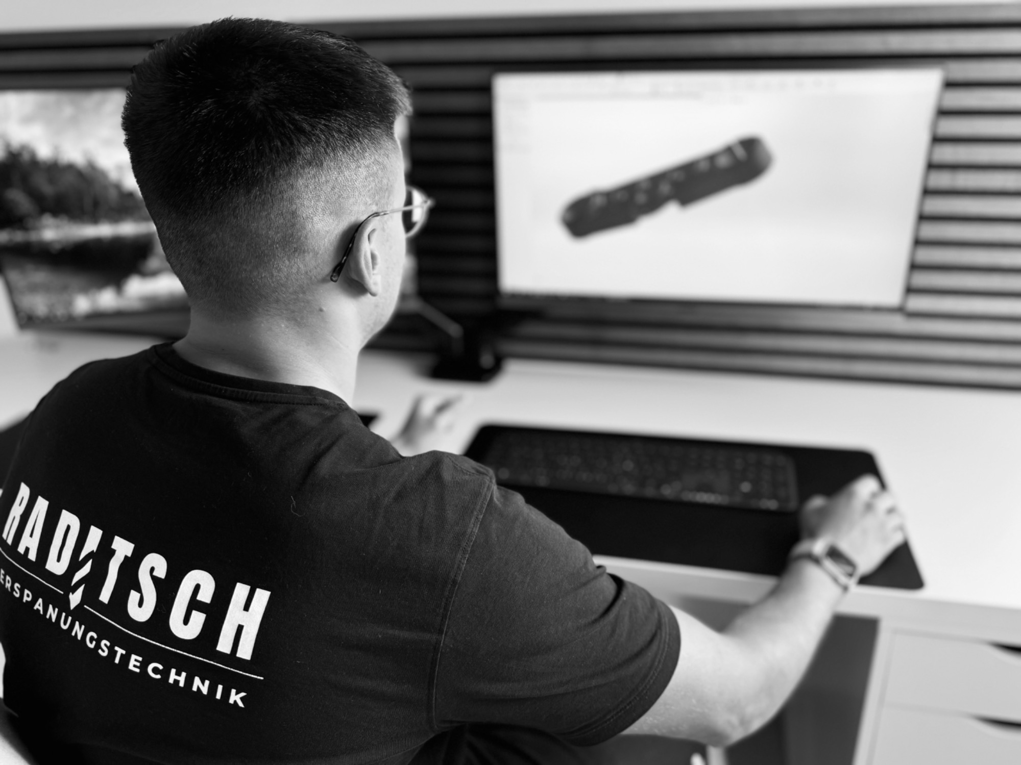 CAM programming at Raditsch Zerspanungstechnik